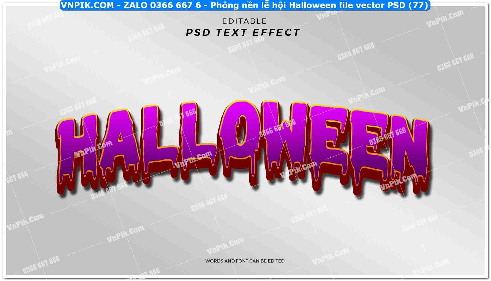 Phông nền lễ hội Halloween file vector PSD (77)