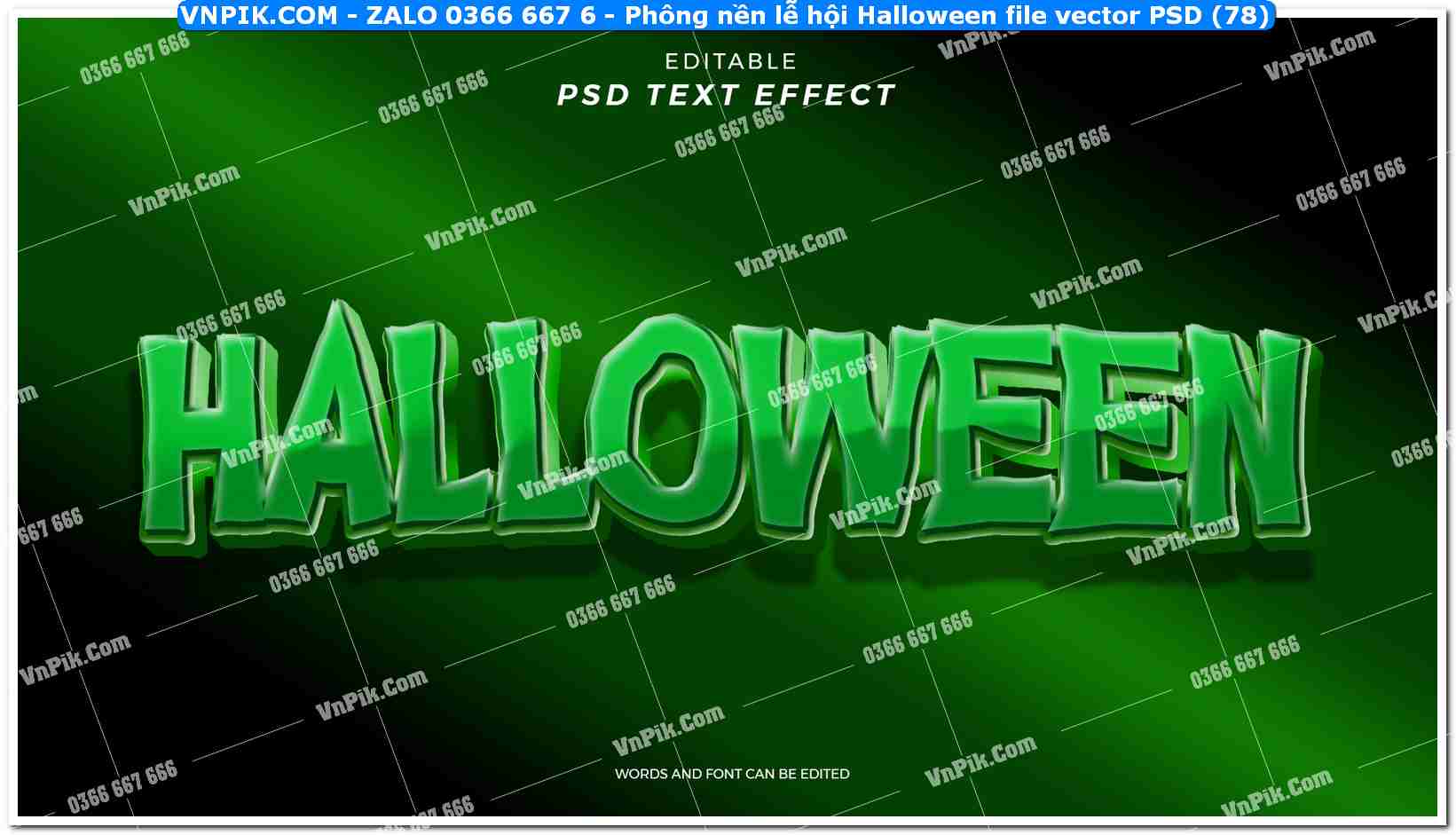 Phông nền lễ hội Halloween file vector PSD (78)