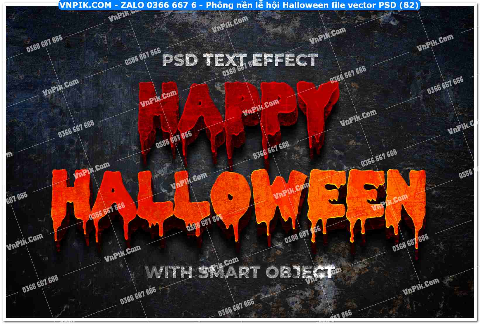 Phông nền lễ hội Halloween file vector PSD (82)