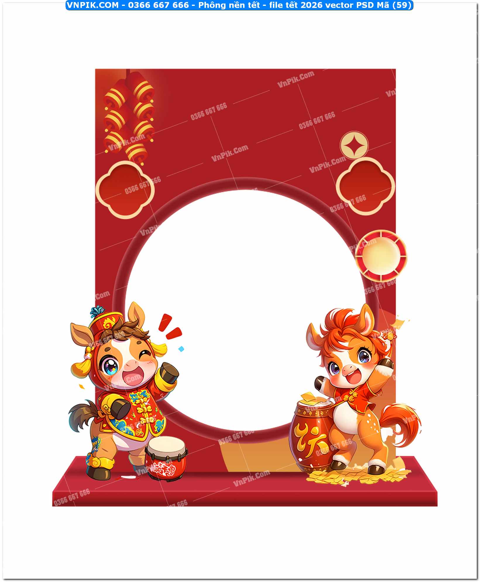 Phông nền tết – file tết 2026 vector PSD Mã (59)