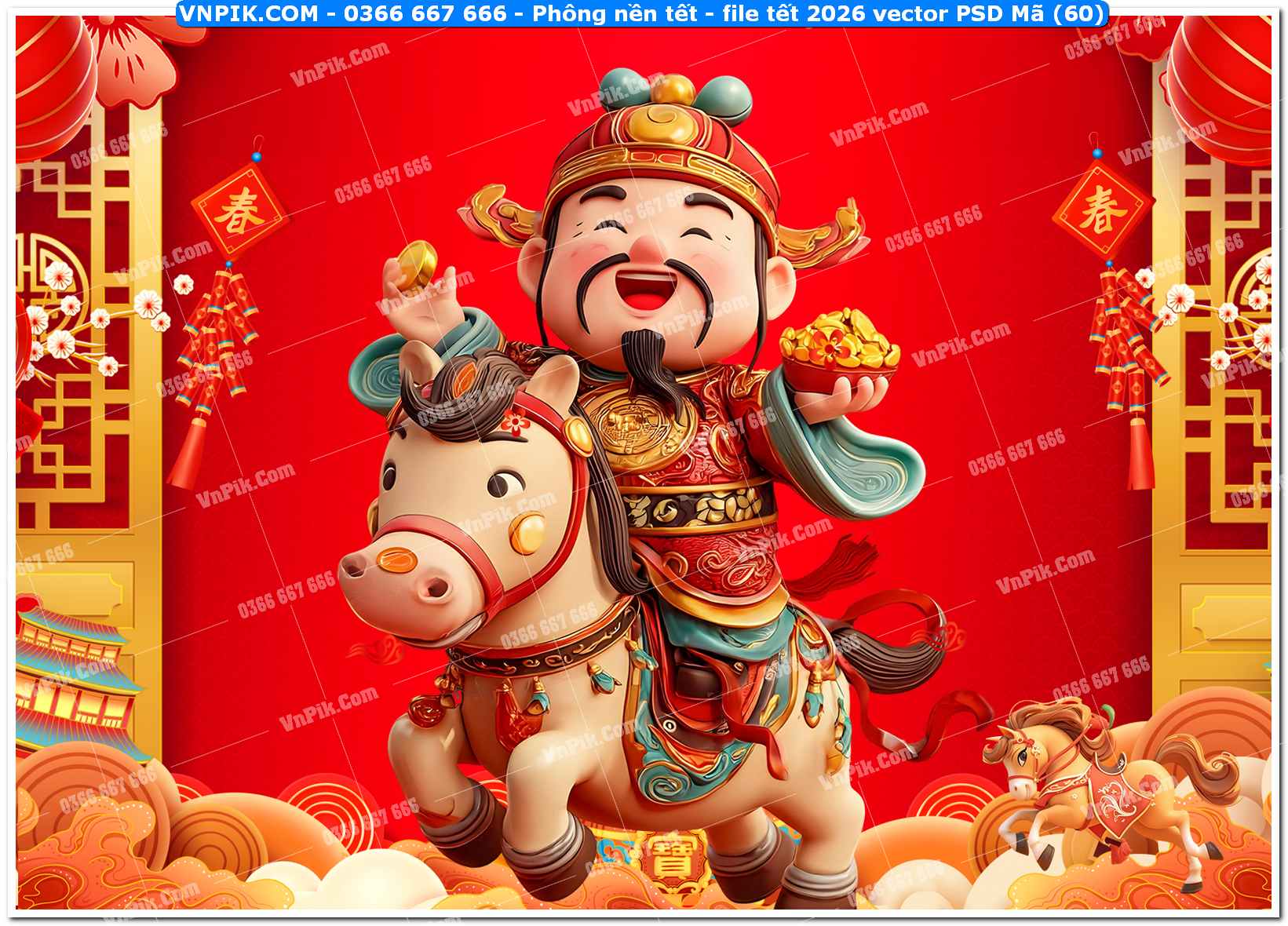 Phông nền tết – file tết 2026 vector PSD Mã (60)