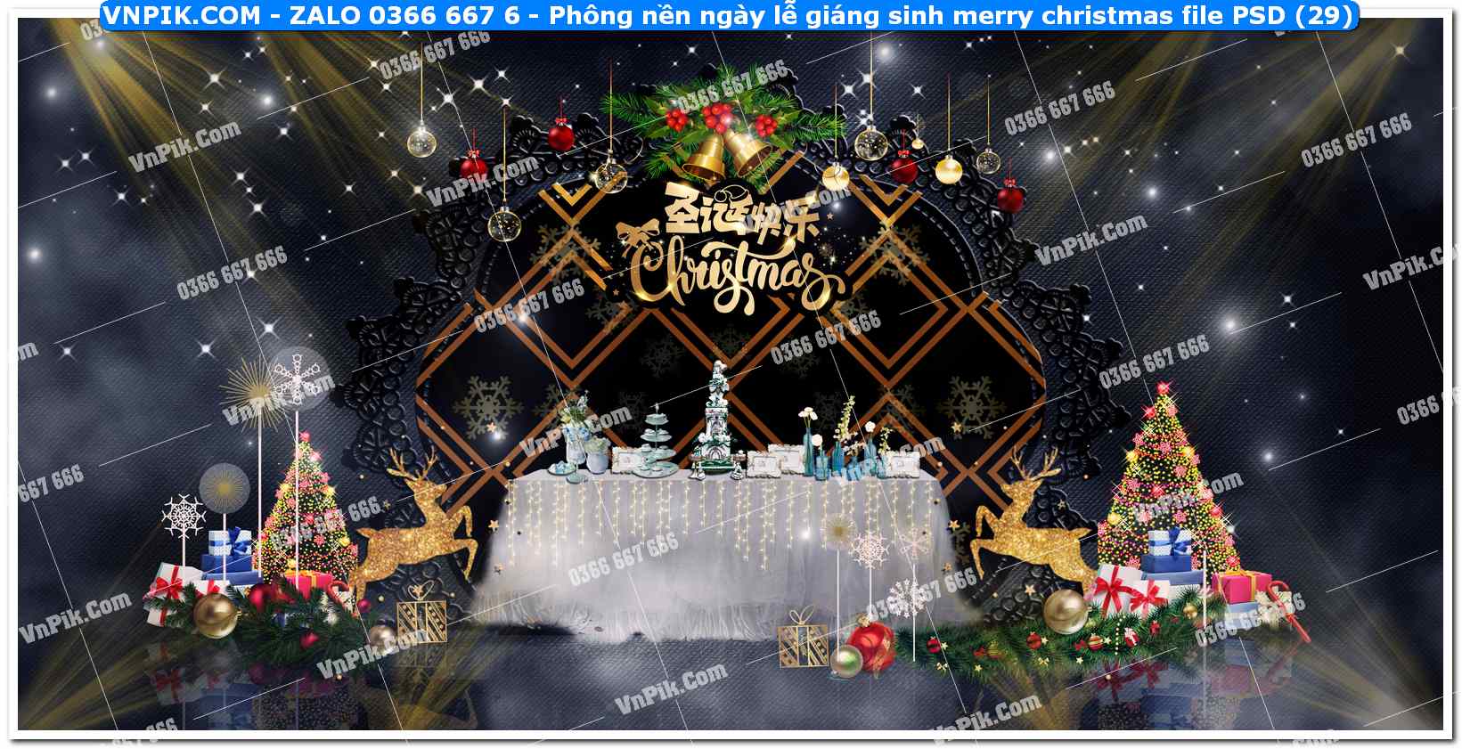 Phông nền ngày lễ giáng sinh merry christmas file PSD (29)