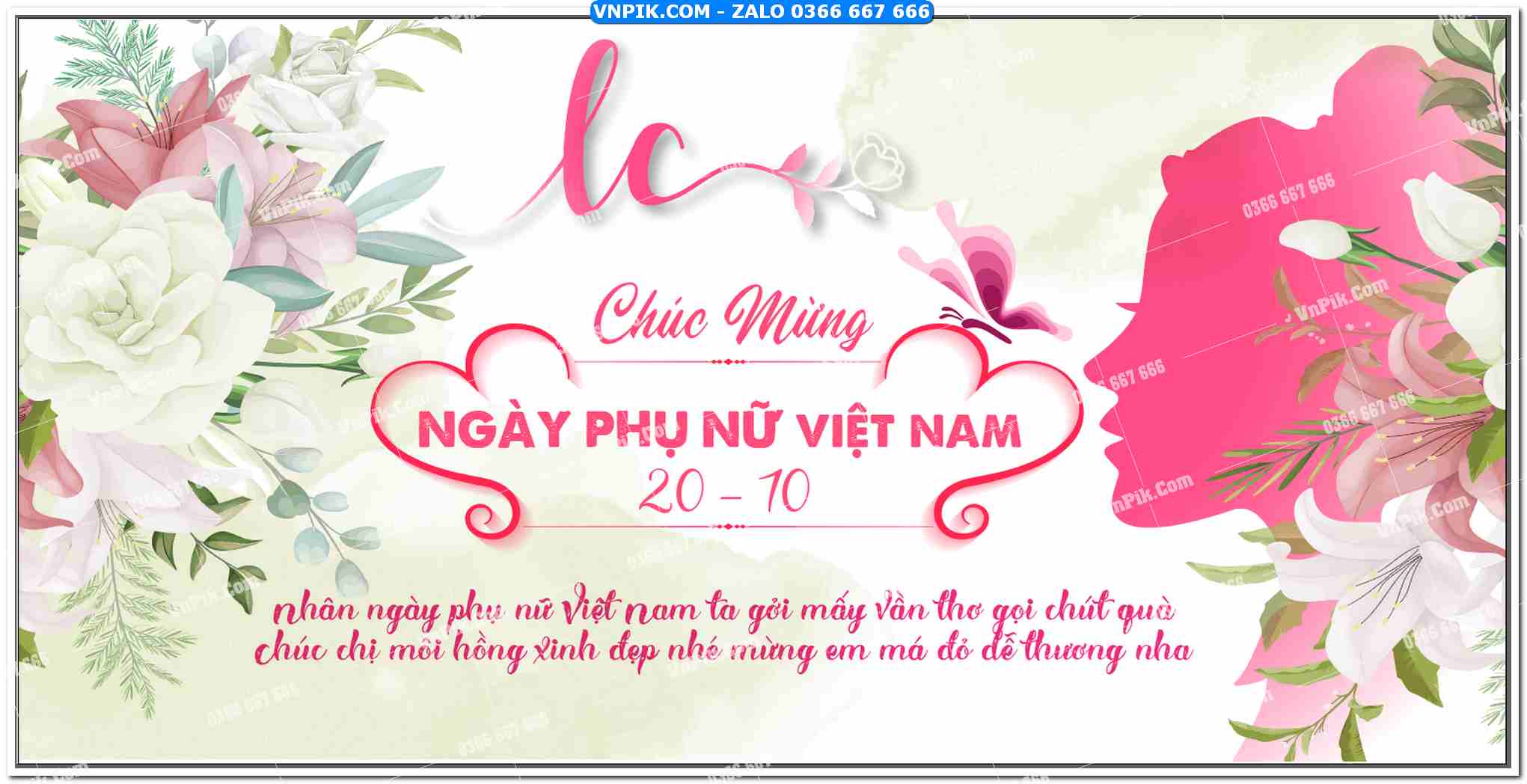 Phông nền ngày phụ nữ việt nam 20 tháng 10 file AI (1)