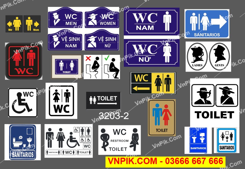 Market biển phòng nhà vệ sinh WC – toilet file Corel (1)