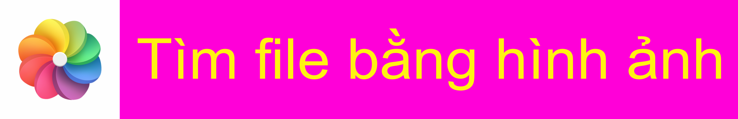 Tìm file bằng hình ảnh