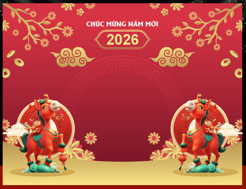 Backdrop Happy New Year 2026 file corel #2