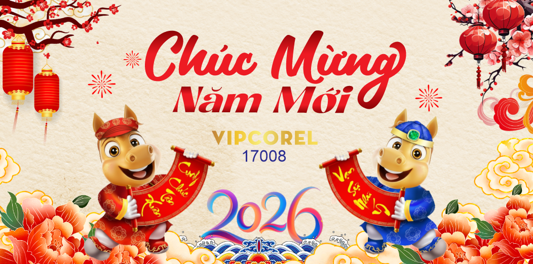 Backdrop Happy New Year 2026 file corel #15