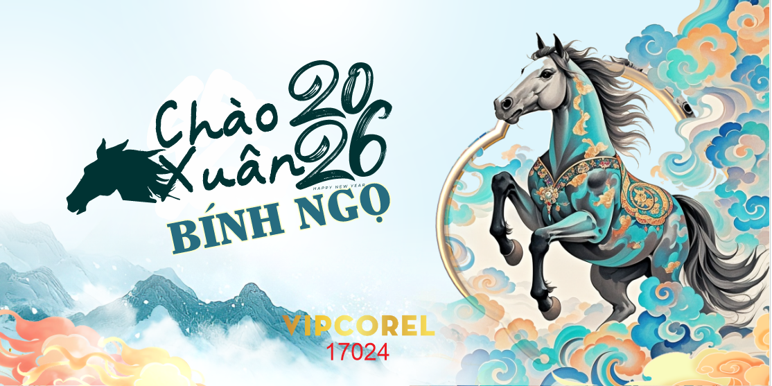 Backdrop Happy New Year 2026 file corel #31