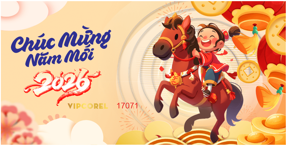 Backdrop Happy New Year 2026 file corel #52