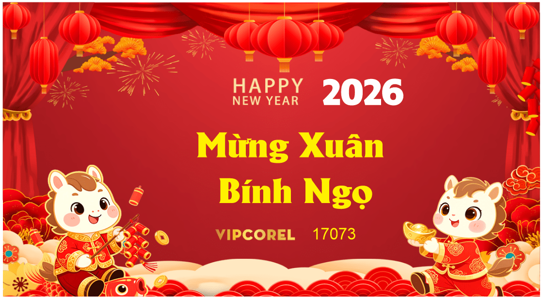 Backdrop Happy New Year 2026 file corel #54