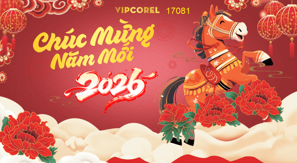 Backdrop Happy New Year 2026 file corel #62