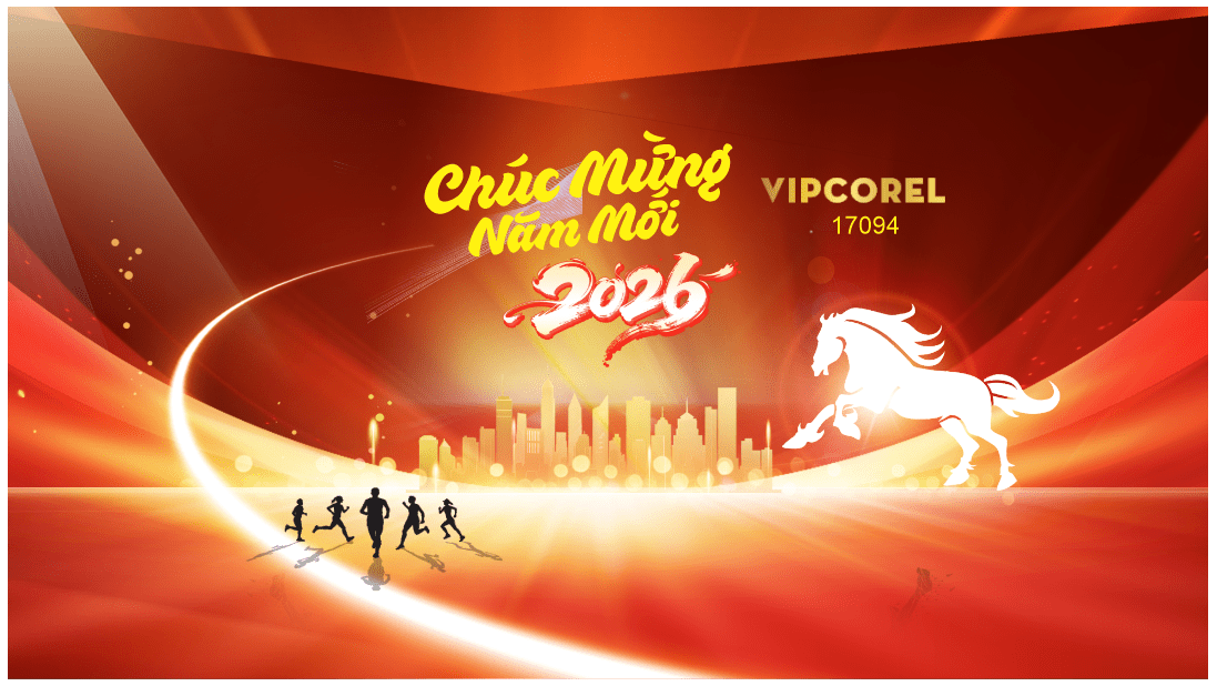 Backdrop Happy New Year 2026 file corel #75