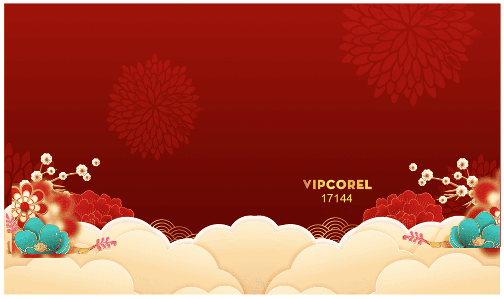 Backdrop Happy New Year 2026 file corel #124