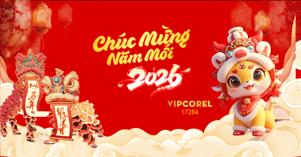 Backdrop Happy New Year 2026 file corel #140