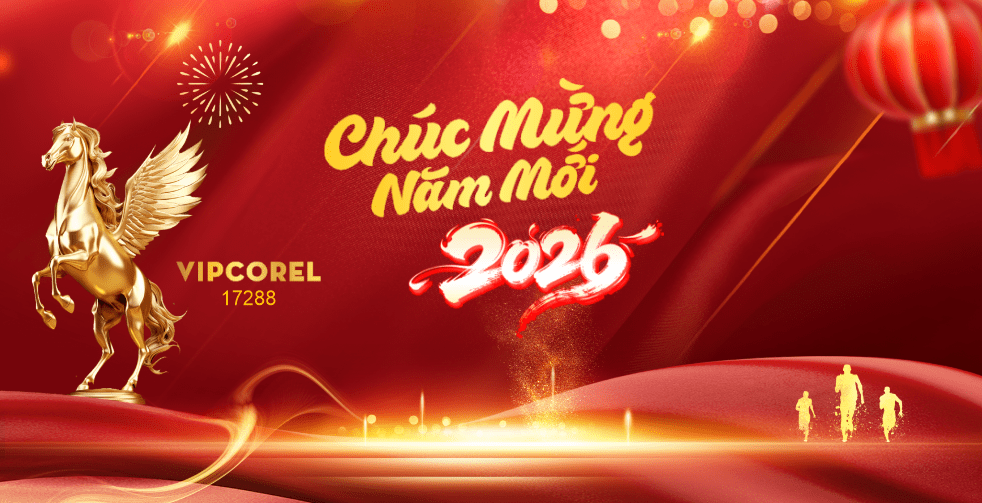 Backdrop Happy New Year 2026 file corel #144