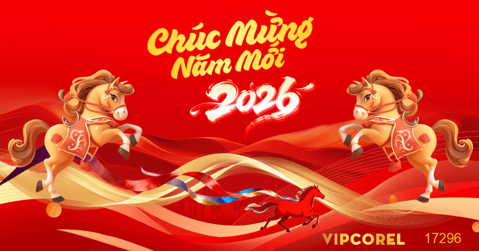 Backdrop Happy New Year 2026 file corel #152