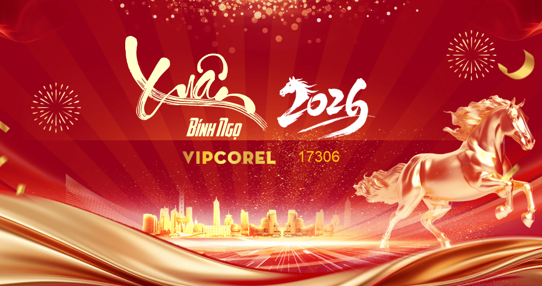 Backdrop Happy New Year 2026 file corel #162