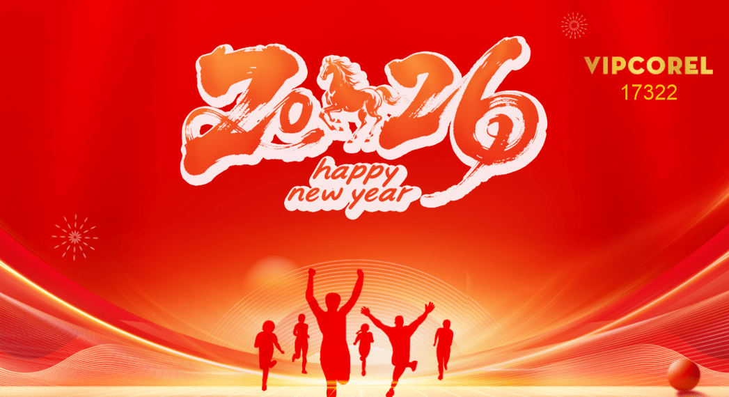 Backdrop Happy New Year 2026 file corel #178