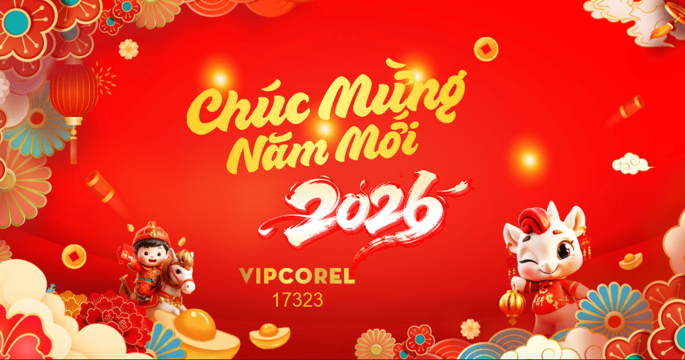 Backdrop Happy New Year 2026 file corel #179