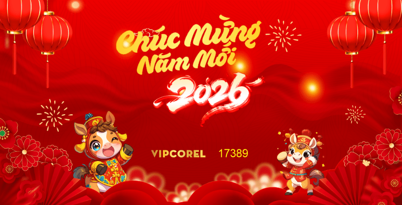 Backdrop Happy New Year 2026 file corel #216