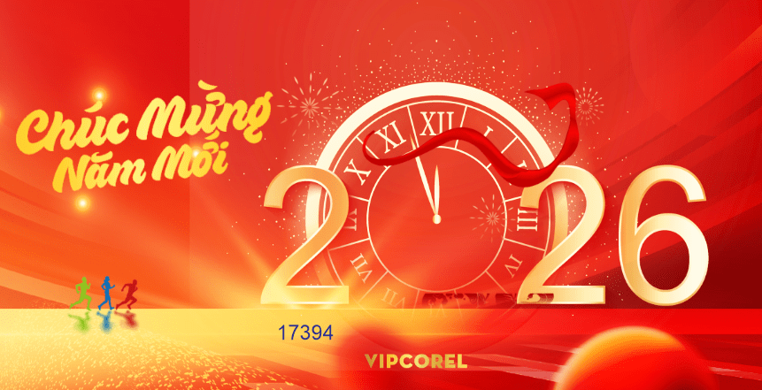 Backdrop Happy New Year 2026 file corel #221