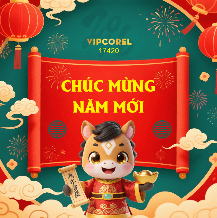 Backdrop Happy New Year 2026 file corel #247