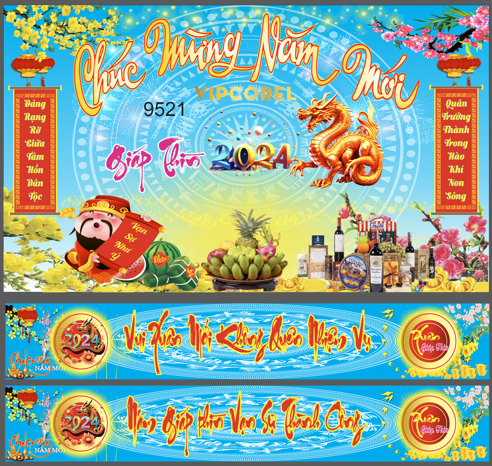 Market chúc mừng năm mới xuân Giáp Thìn 2024 #106