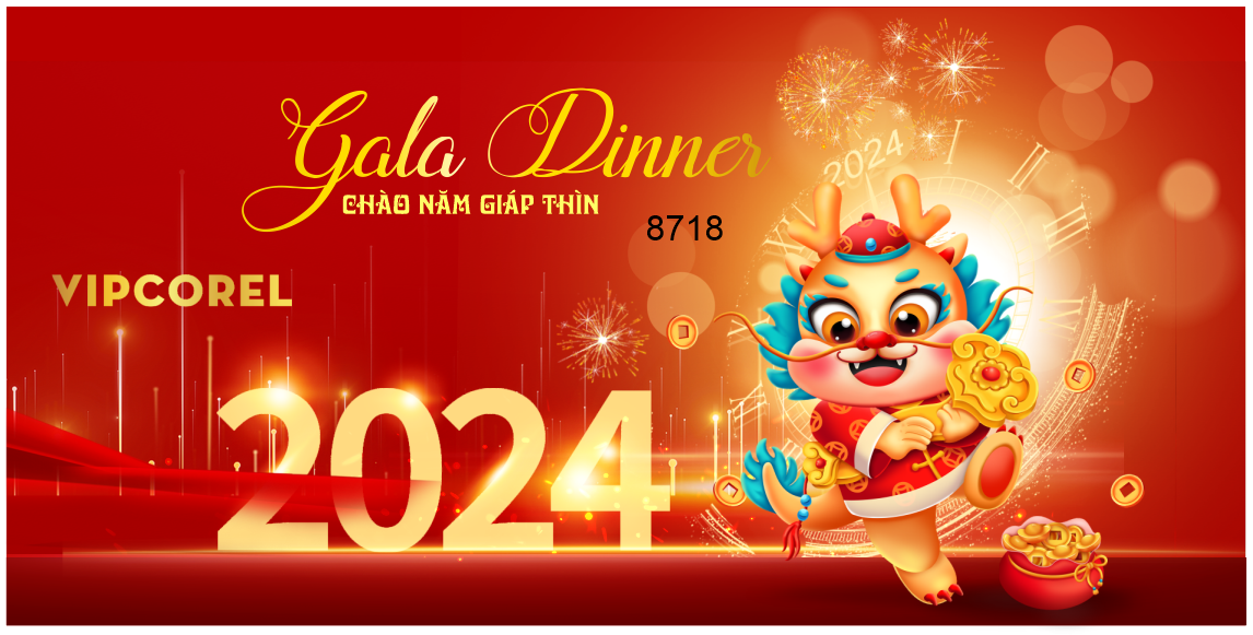 Backdrop Gala dinner chào năm Giáp Thìn 2024 #49