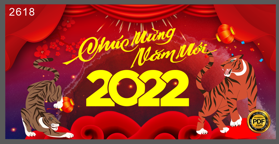 Market chúc mừng năm mới 2022 file CDR