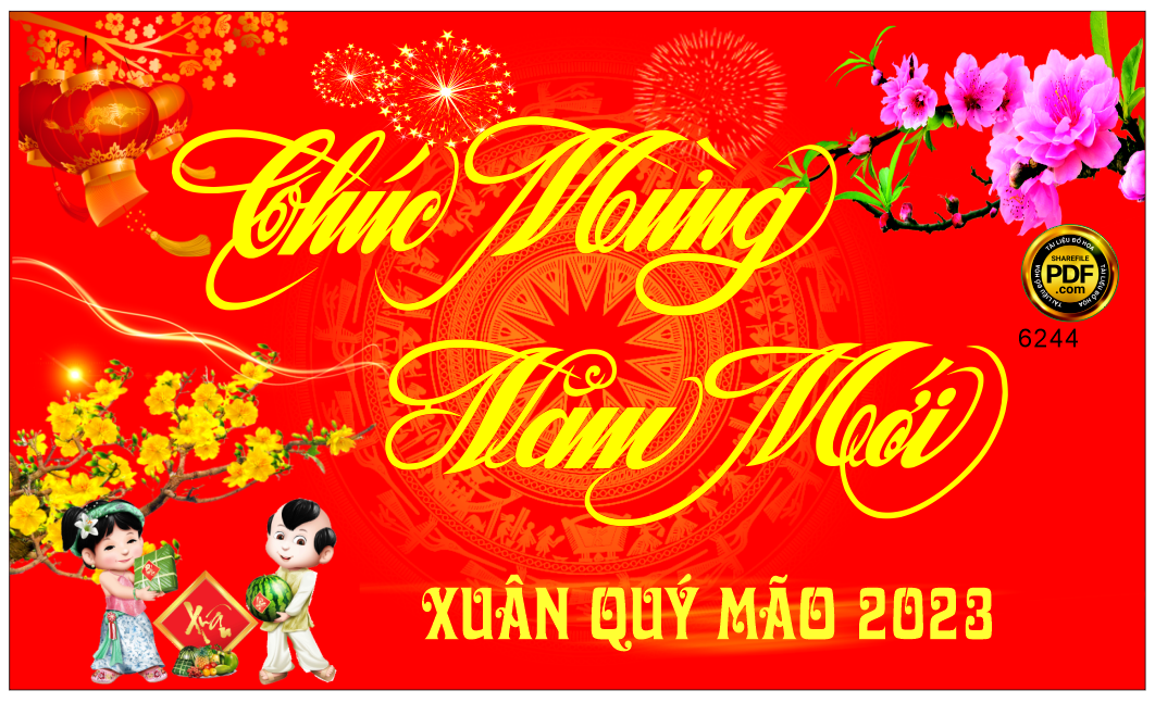 Market chúc mừng năm mới 2023 #46 file corel