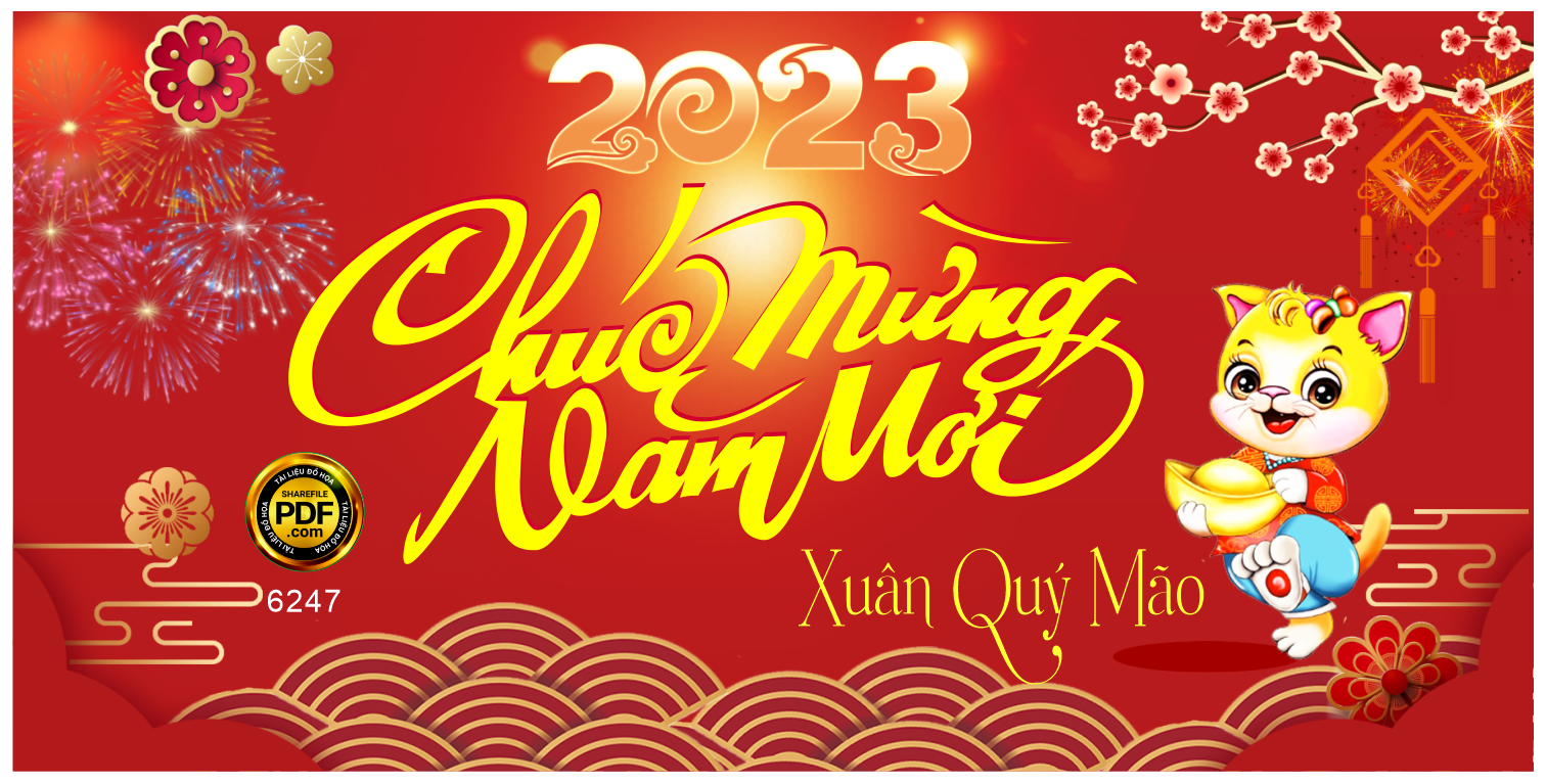 Market chúc mừng năm mới 2023 #49 file corel