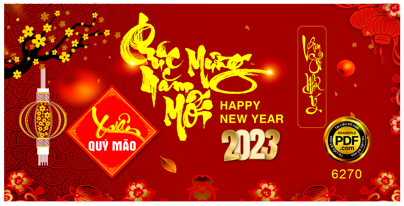 Market chúc mừng năm mới 2023 #67 file corel