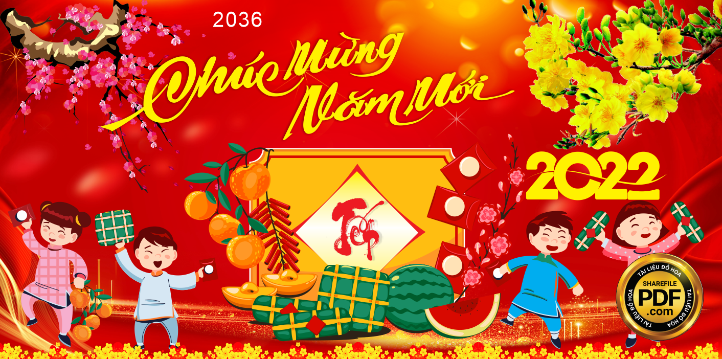 Market Chúc Mừng Năm mới 2022 #2 file CDR x5