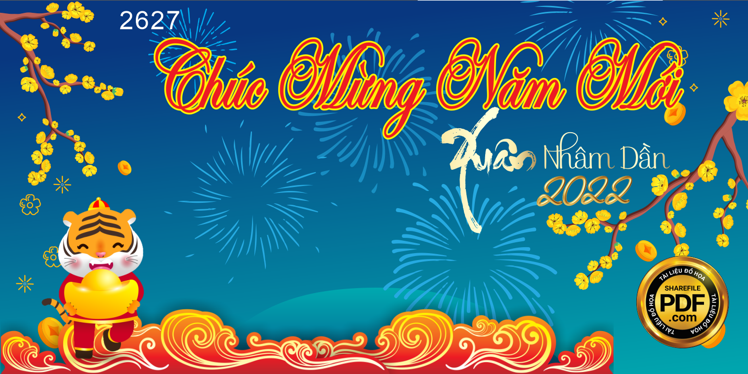 Market chúc mừng năm mới xuân nhâm dần 2022 file CDR