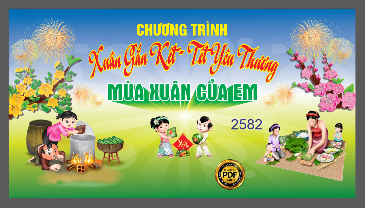 Market chương trình xuân gắn kết – tết yêu thương