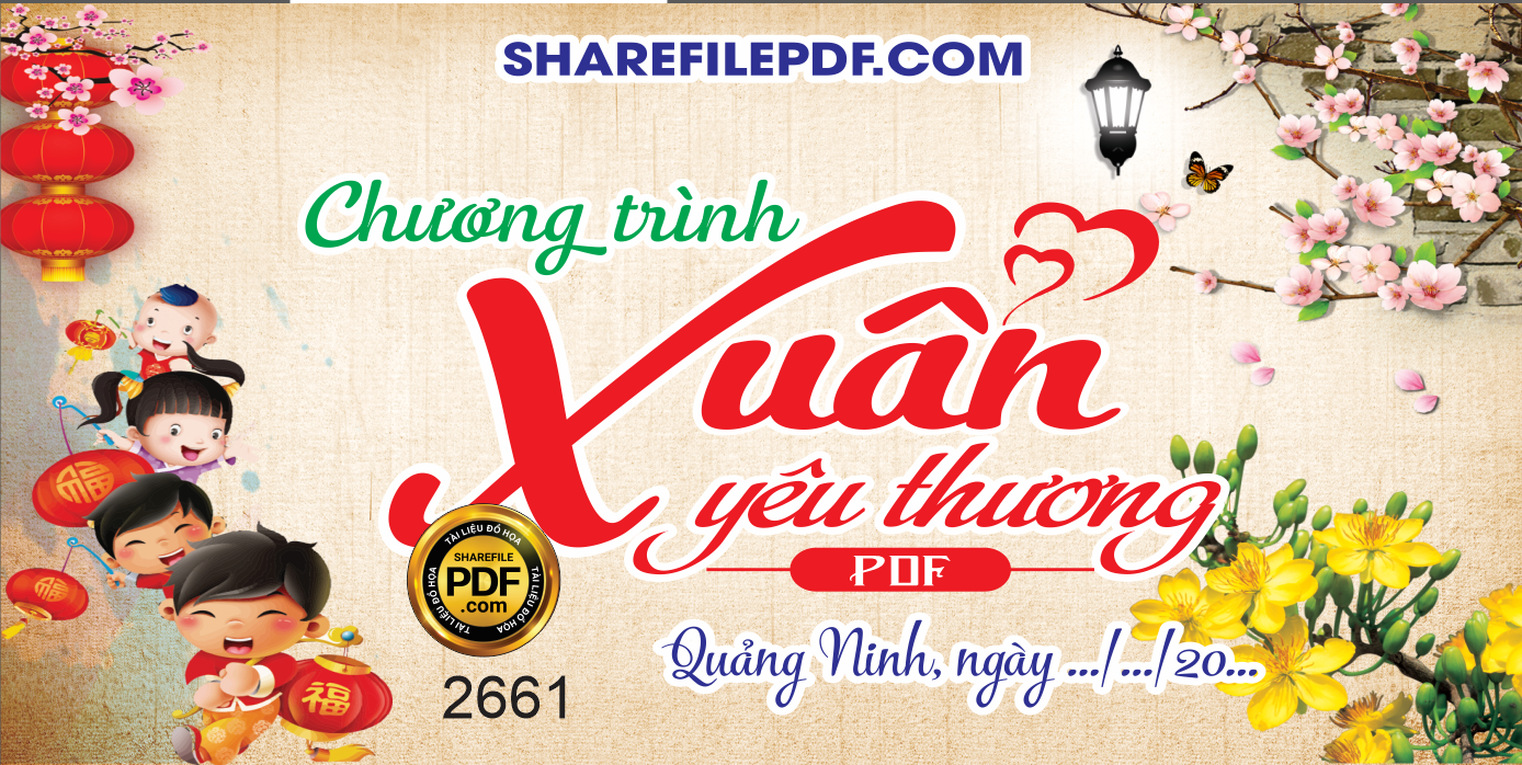 Market Chương trình Xuân Yêu Thương file CorelDRAW x5