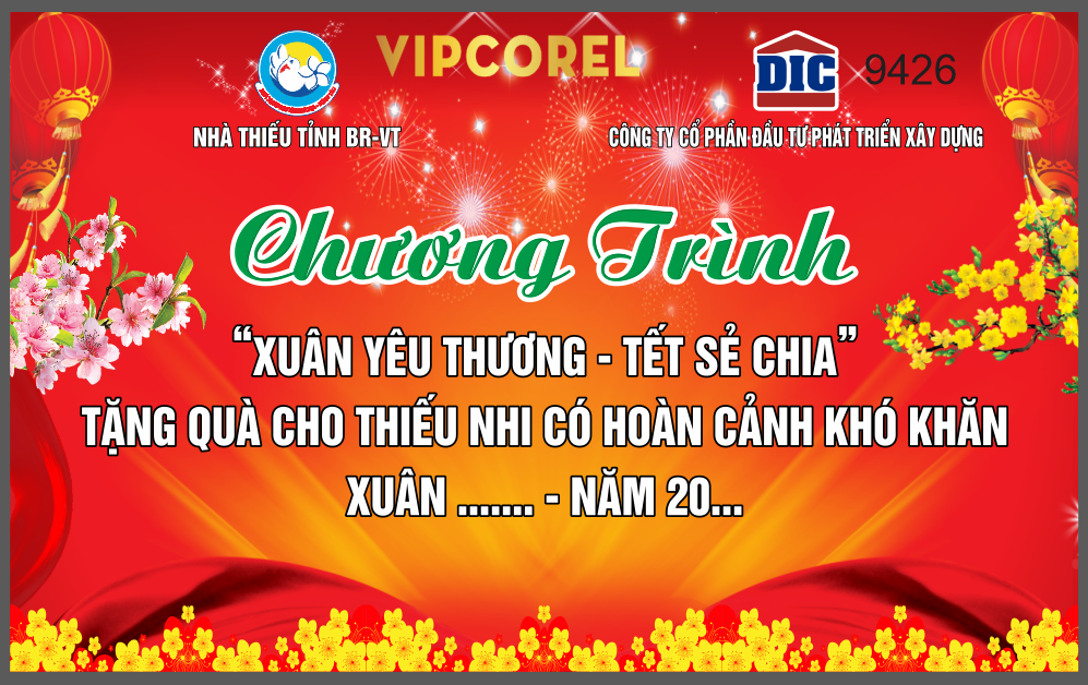 Chương trình “Xuân yêu thương – tết sẻ chia” vector