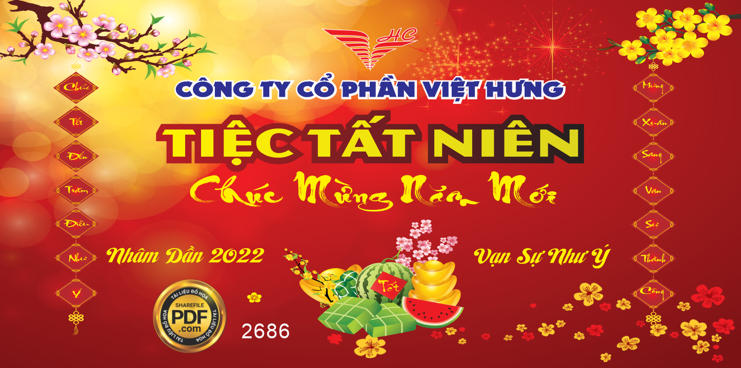 Market  công ty cổ phần Việt Hưng – tiệc tất niên năm mới 2022