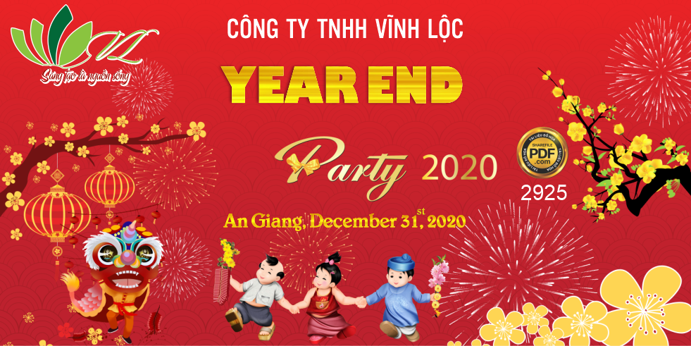 Market công ty TNHH Vĩnh Lộc Year end Party file corel