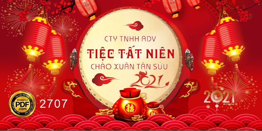 mẫu Backdrop tiệc tất niên chào xuân Tân Sửu 2021 – công ty ADV (1)