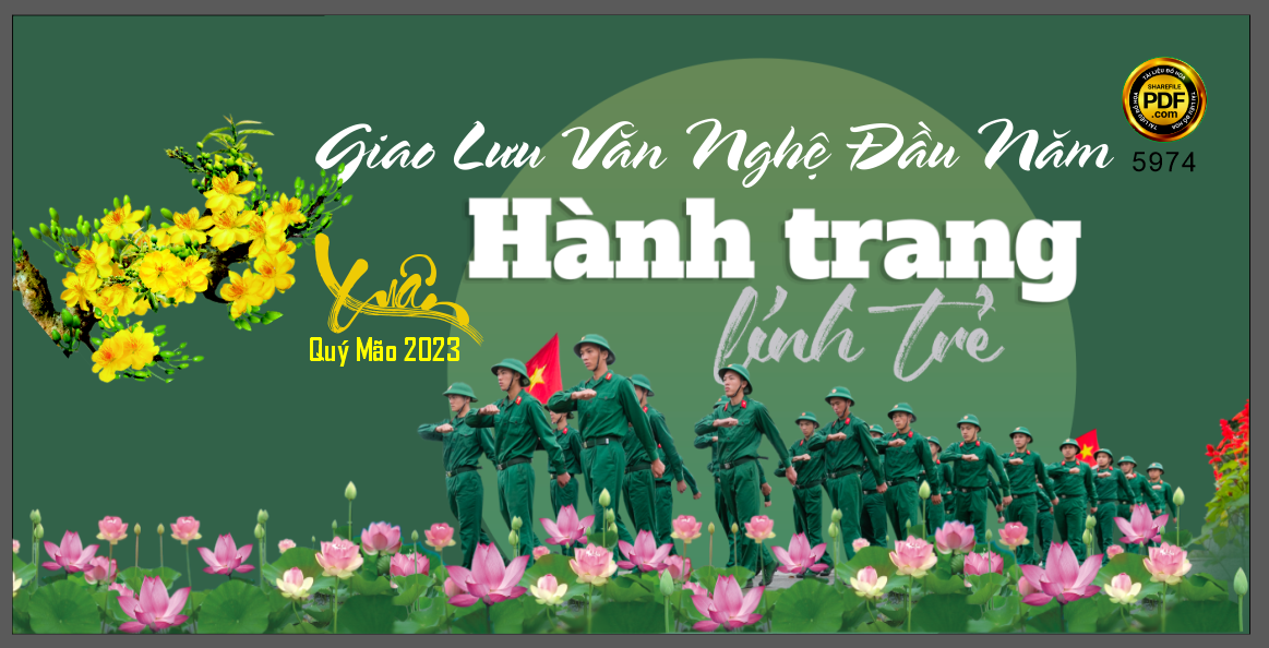 Giao lưu văn nghệ đầu năm Hành trang Lính trẻ 2023 #35