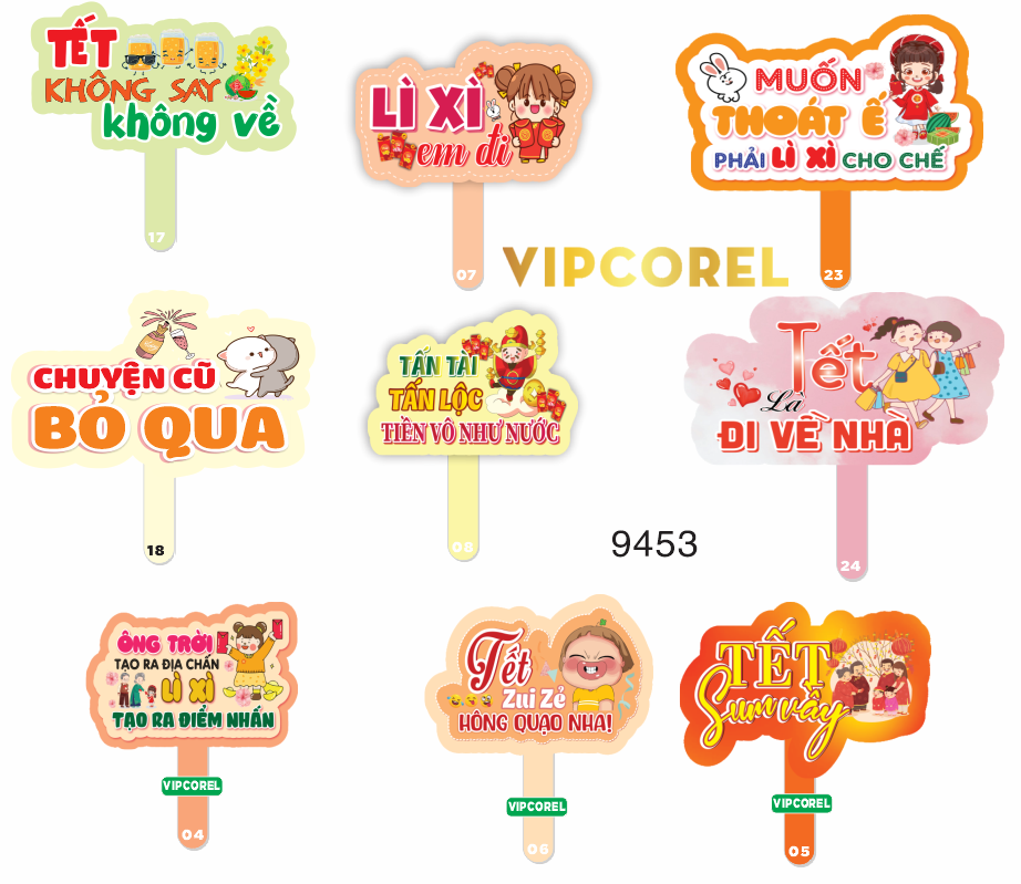 #Hastag chúc mừng năm mới xuân Giáp Thìn 2024 vector