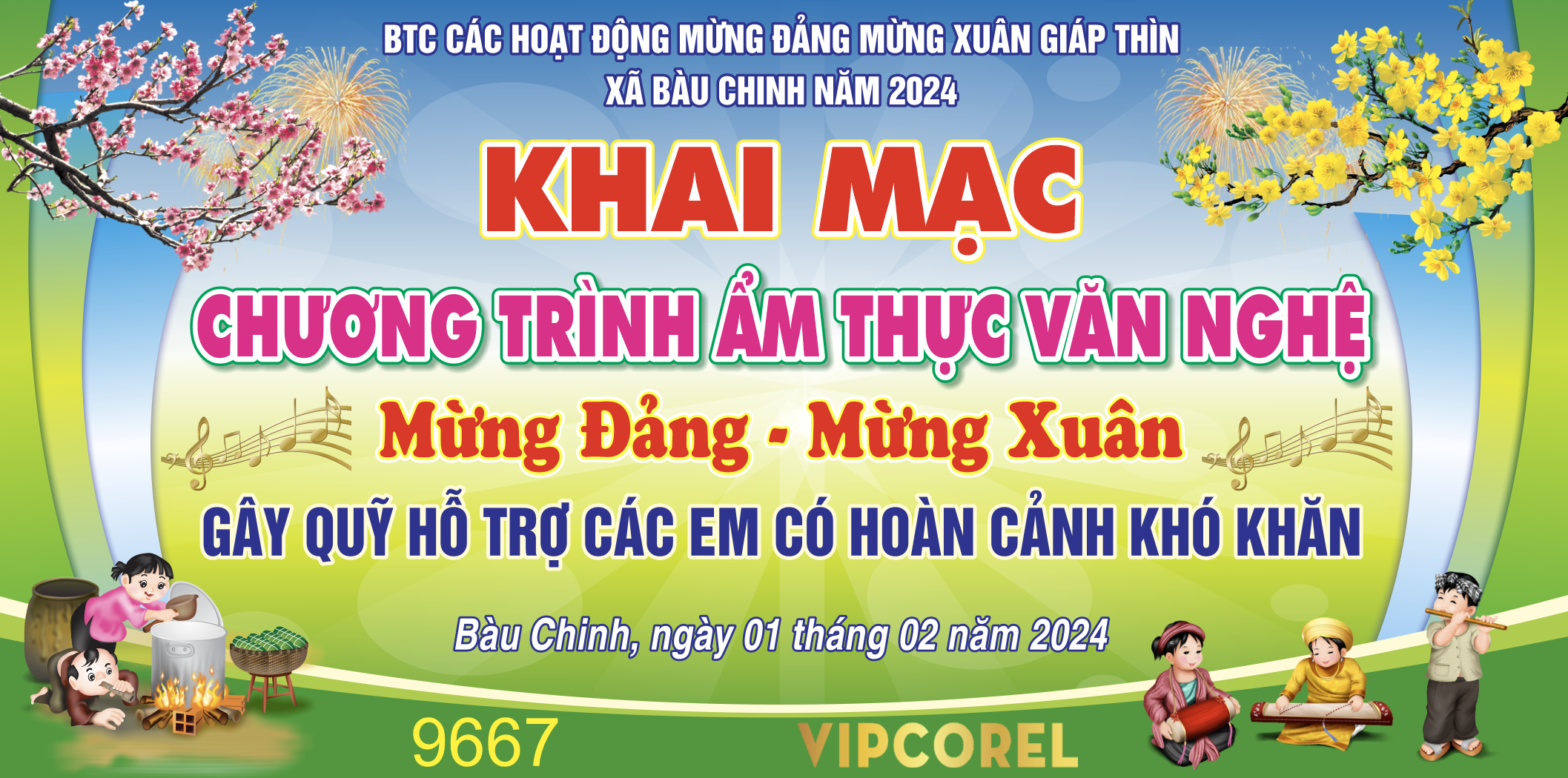 Khai mạc chương trình văn nghệ mừng đảng mừng xuân