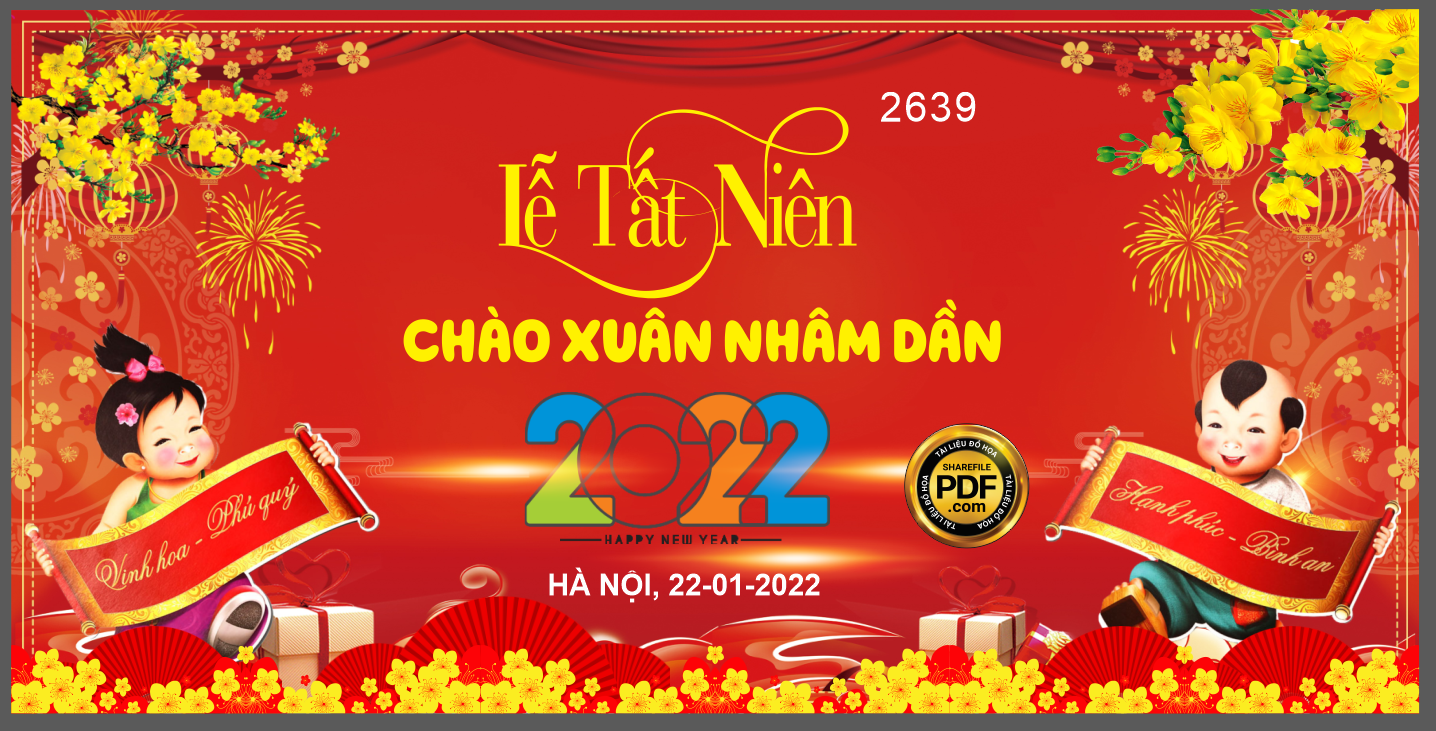 Market Lễ tất niên chào xuân nhâm dần 2022 file CDR