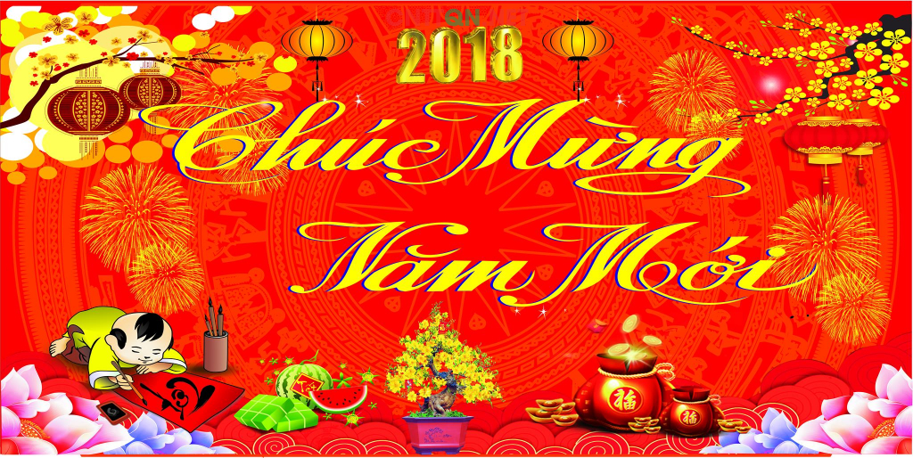 Một số market chúc mừng năm mới 2019 file corel