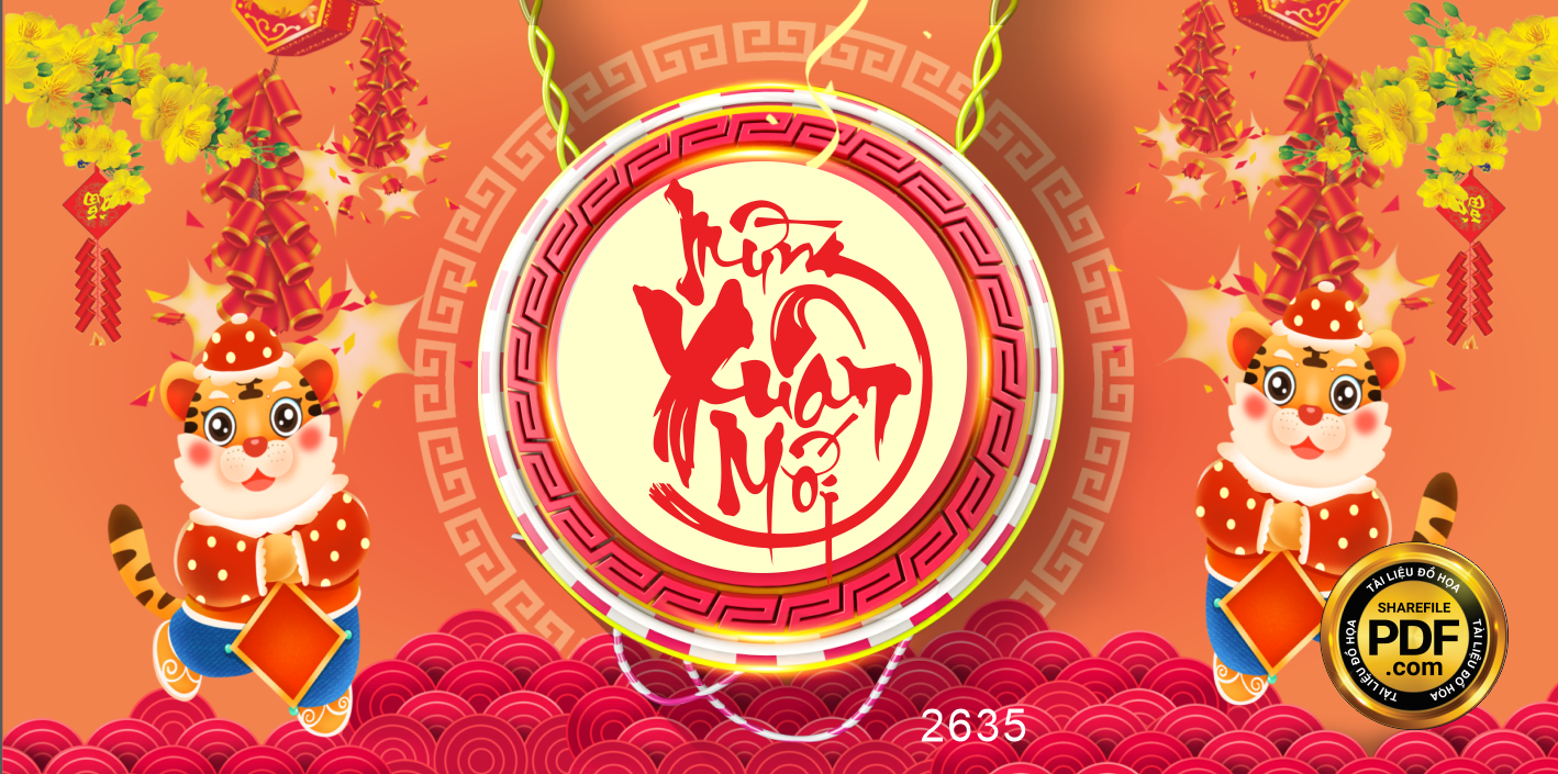 Market mừng xuân mới 2022 file CorelDRAW x5