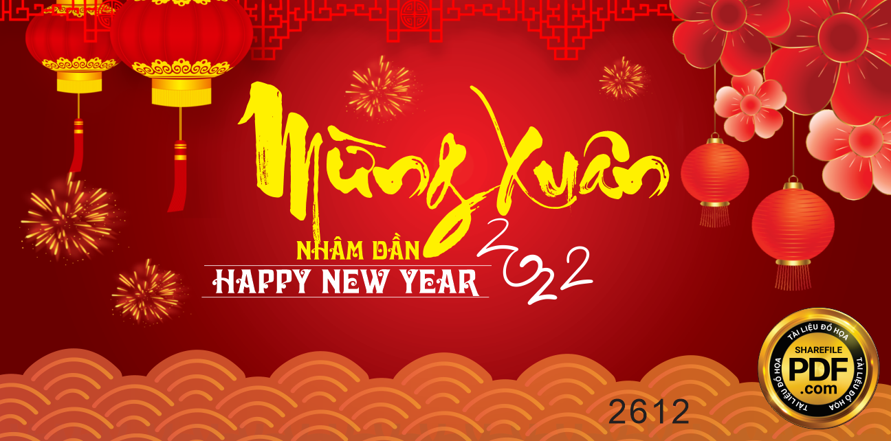 Market Mừng xuân Nhâm Dần happy new year 2022