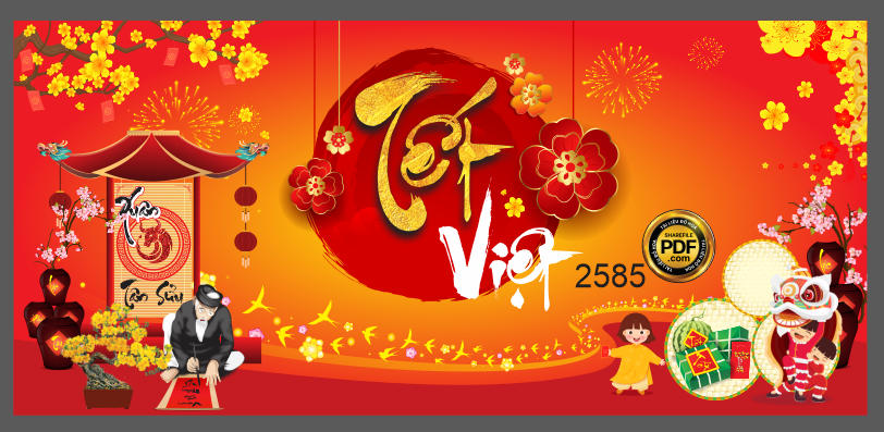 Market tết việt xuân Tân Sửu 2021 file CorelDRAW x5