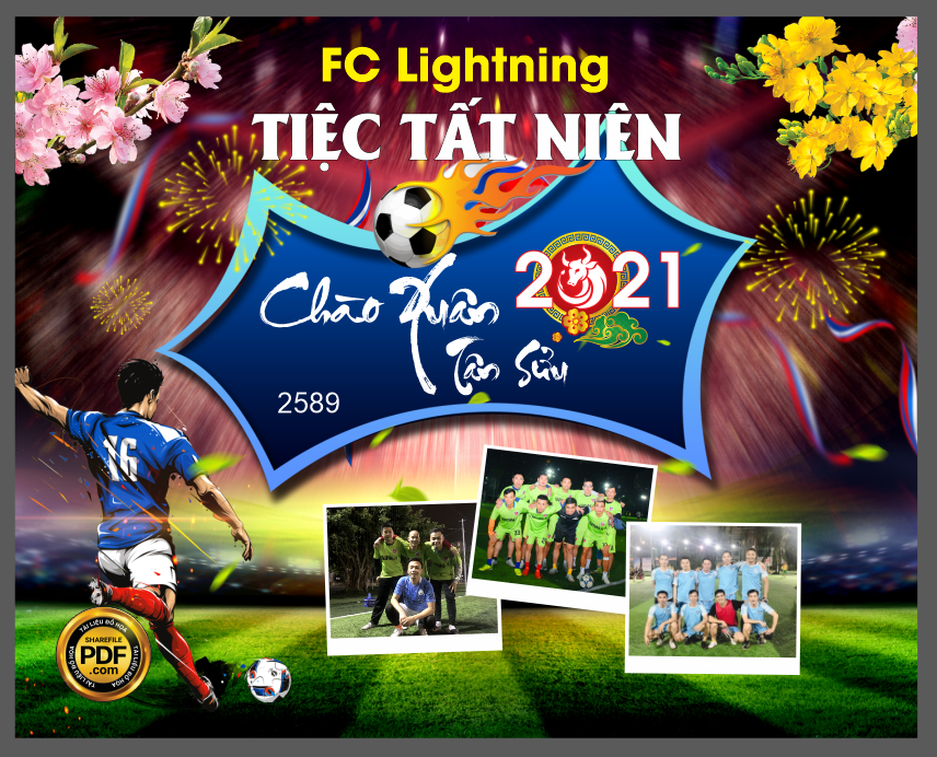 Market FC Lightning tiệc tất niên chào xuân 2021