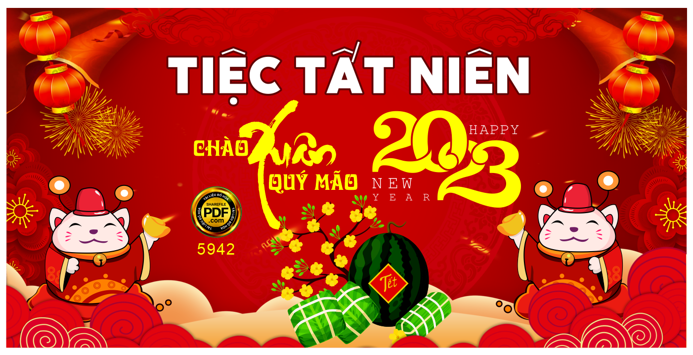 Market tiệc tất niên chào xuân Quý Mão 2023 #3